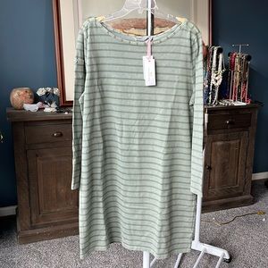 Vineyard vibes sage olive dress. 34” long.
